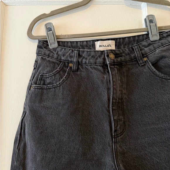 ROLLA'S High Rise Straight Jeans - Picture 3 of 6